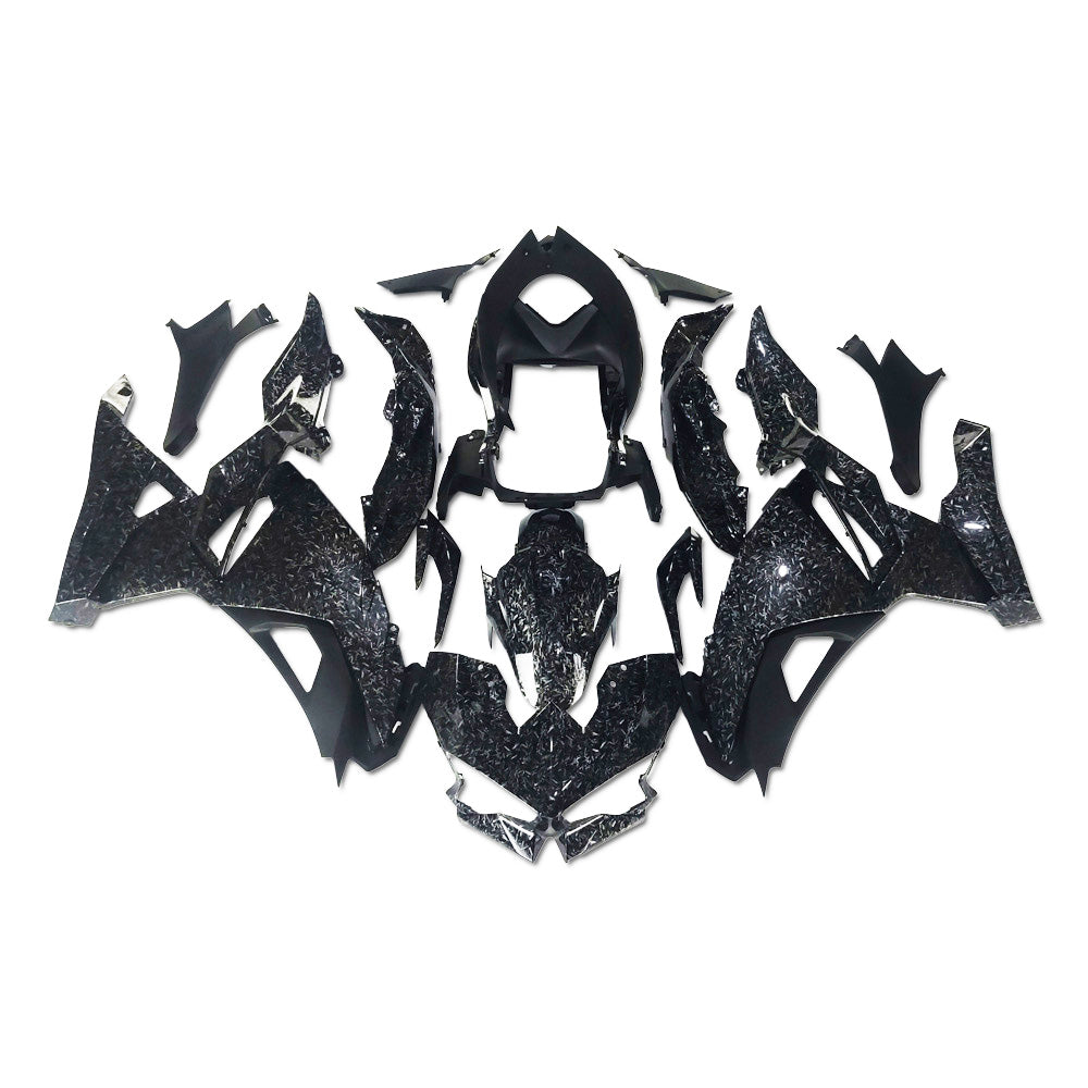 NT Fairing Fit for Kawasaki 2024-2026 EX500 S02- Forged Carbon Fiber Look | ABS Injection
