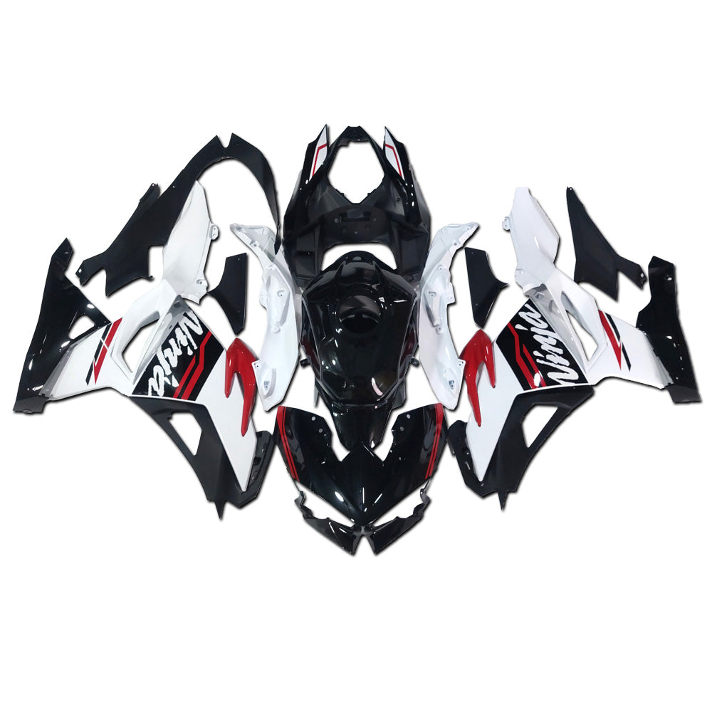 NT Fairing Fit for Kawasaki 2024-2026 EX500 U037- White Black Red | ABS Injection, US Stock