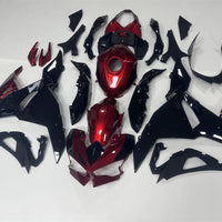 NT Aftermarket Injection ABS Plastic Fairing Fit for  Ninja EX500 2024 Black Red U045