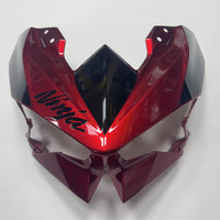 NT Aftermarket Injection ABS Plastic Fairing Fit for  Ninja EX500 2024 Black Red U045
