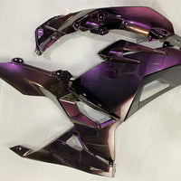 NT Aftermarket Injection ABS Plastic Fairing Fit for  Ninja EX500 2024 Chameleon Purple Gold U028