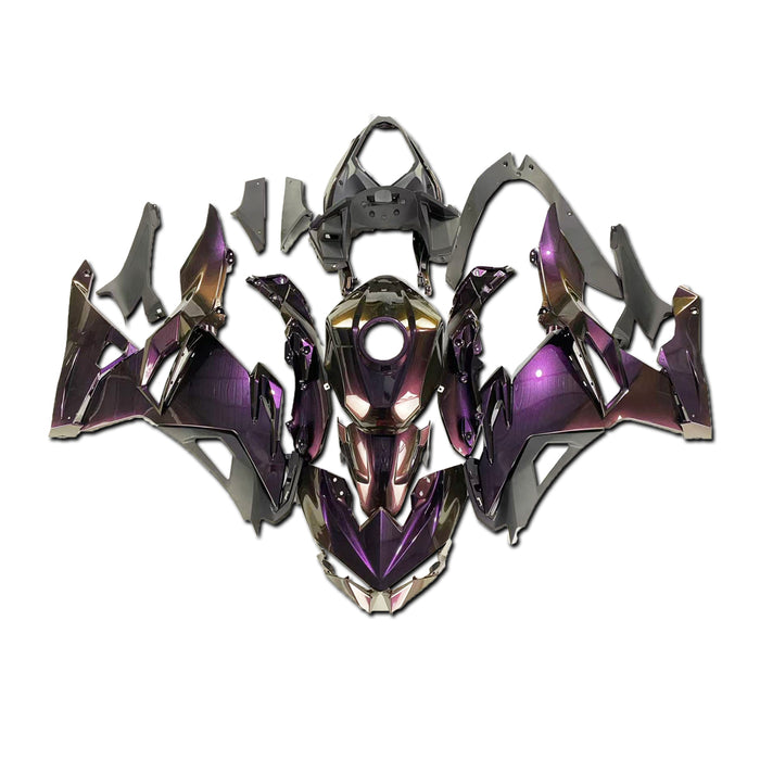 NT Aftermarket Injection ABS Plastic Fairing Fit for  Ninja EX500 2024 Chameleon Purple Gold U028