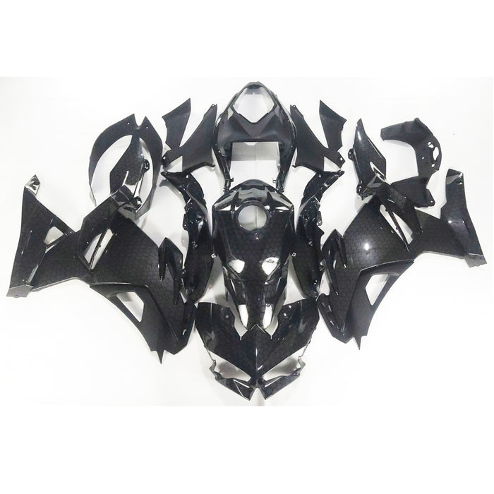 NT Aftermarket Injection ABS Plastic Fairing Fit for  Ninja EX500 2024 Honeycomb Carbon Fiber Look S05