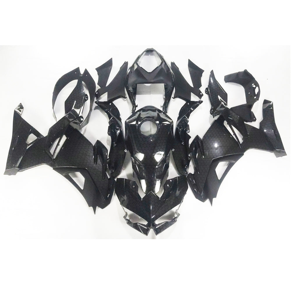 NT Fairing Fit for Kawasaki 2024-2026 EX500 S05- Honeycomb Carbon Fiber Look | ABS Injection