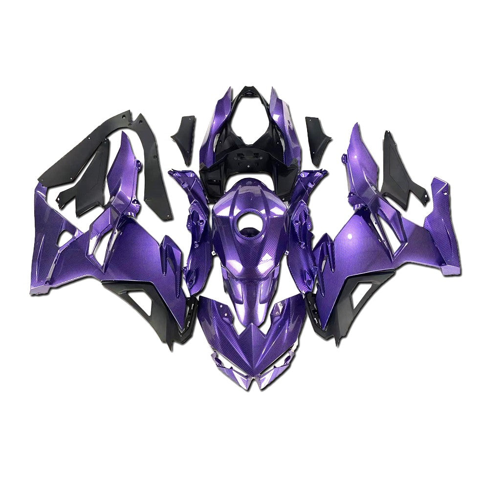 NT Fairing Fit for Kawasaki 2024-2026 EX500 S07- Purple Carbon Fiber Look | ABS Injection