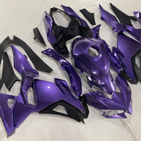 NT Aftermarket Injection ABS Plastic Fairing Fit for  Ninja EX500 2024 Purple Carbon Fiber Look S07
