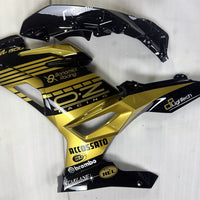 NT Aftermarket Injection ABS Plastic Fairing Fit for Ninja EX500 2024 Gold Black U069