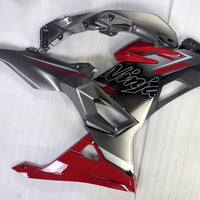 US STOCK NT Aftermarket Injection ABS Plastic Fairing Fit for Ninja EX500 2024 Red Gray Silver U070 Available in CA
