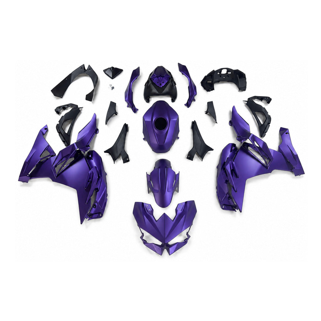 NT Fairing Fit for Kawasaki 2024-2025 EX500 U093- Purple Blue | ABS Injection - 1