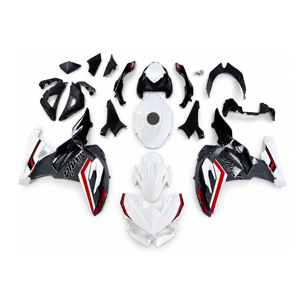 NT Fairing Fit for Kawasaki 2024-2025 EX500 U109- Blue Red Black | ABS Injection - 1