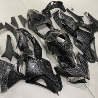 NT Aftermarket Injection ABS Plastic Fairing Fit for  Ninja EX500 2024 Forged Carbon Fiber Look U02