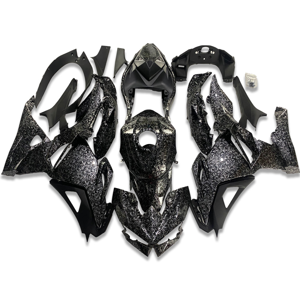 NT Fairing Fit for Kawasaki 2024-2026 EX500 U02- Forged Carbon Fiber Look | ABS Injection