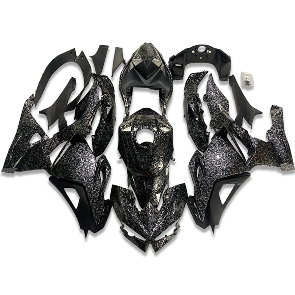 NT Aftermarket Injection ABS Plastic Fairing Fit for  Ninja EX500 2024 Forged Carbon Fiber Look U02