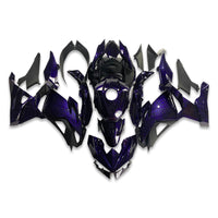 NT Aftermarket Injection ABS Plastic Fairing Fit for  Ninja EX500 2024 Purple Forged Carbon Fiber Look U10