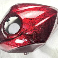 NT Aftermarket Injection ABS Plastic Fairing Fit for  Ninja EX500 2024 Ice Cracked Red Forged Carbon Fiber Look US14