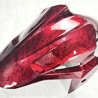 NT Aftermarket Injection ABS Plastic Fairing Fit for  Ninja EX500 2024 Ice Cracked Red Forged Carbon Fiber Look US14