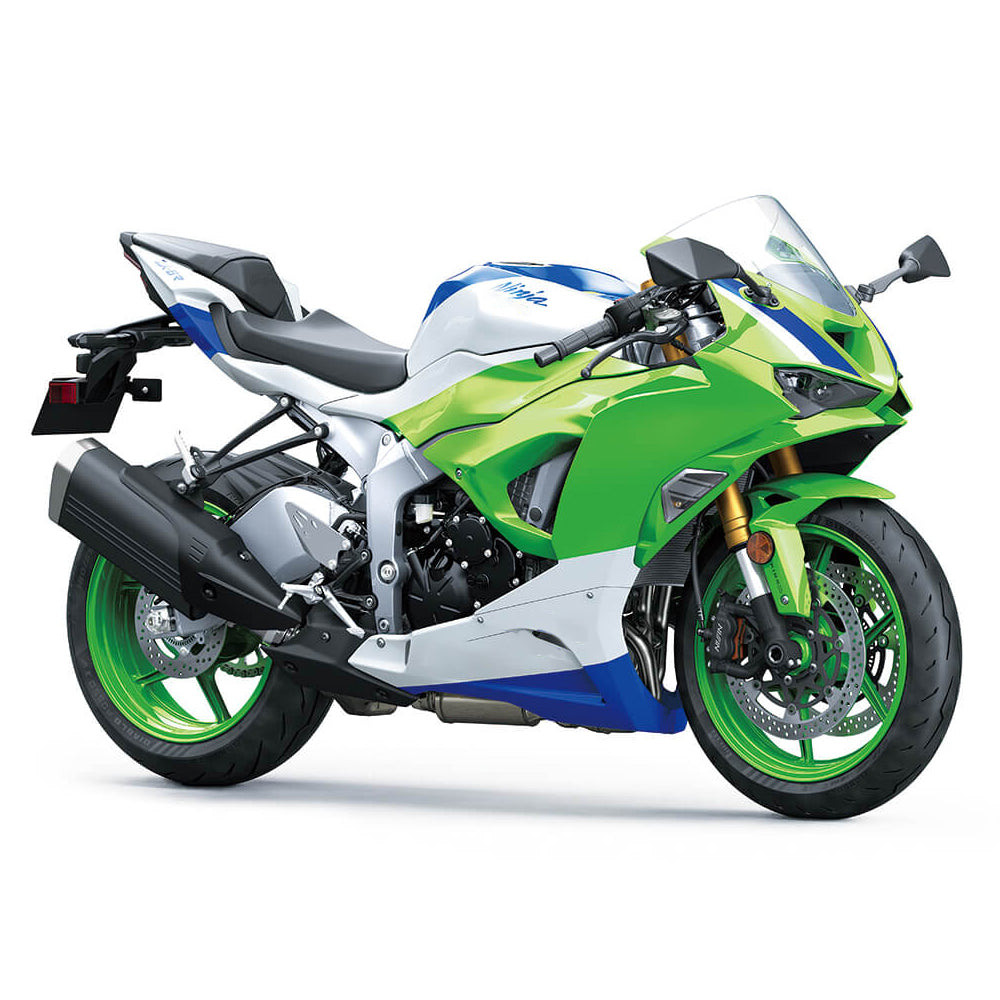 NT Fairing Fit for Kawasaki 2024-2026 ZX-6R N003- Green Blue White | ABS Injection