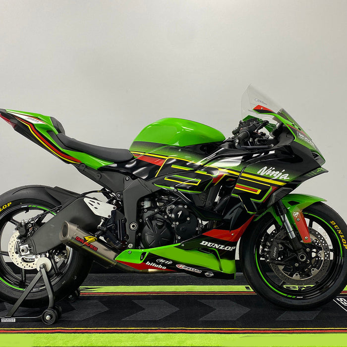 NT Aftermarket Injection ABS Plastic Fairing Fit for ZX6R 636 2024 Green Black Red N006