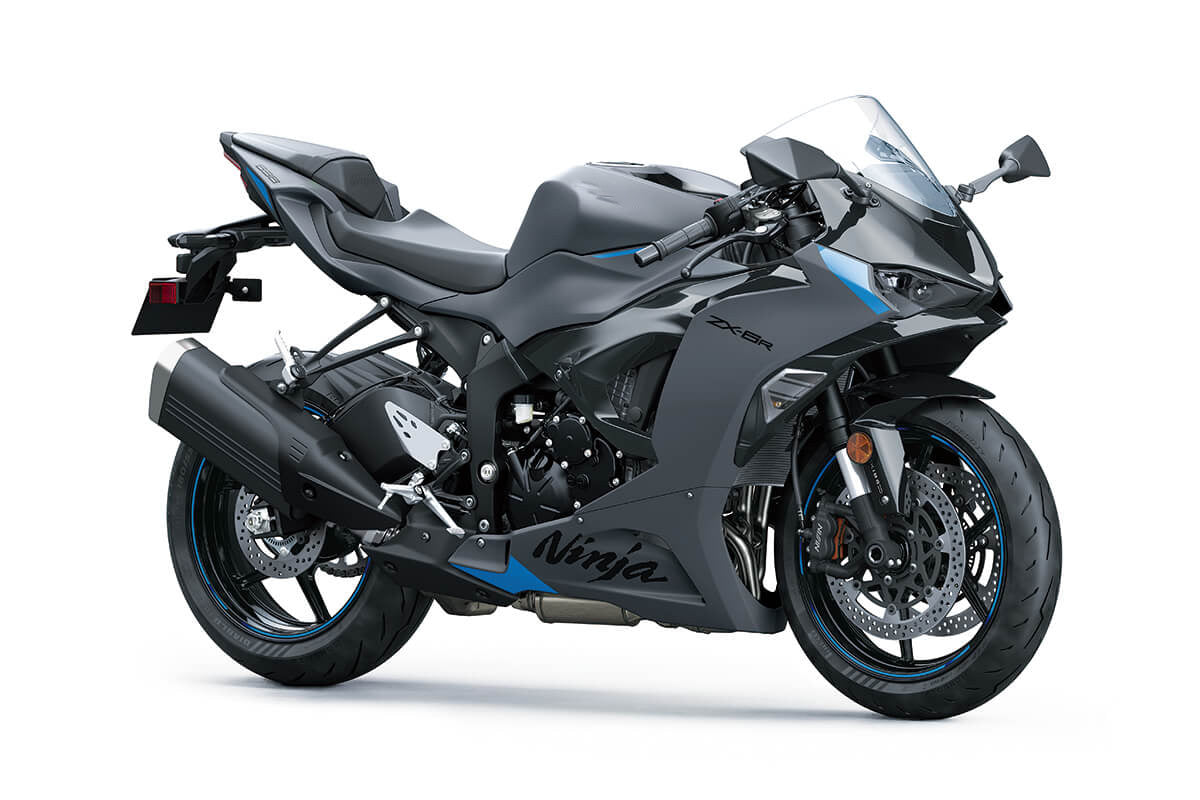 NT Fairing Fit for Kawasaki 2024-2026 ZX-6R N007- Gray Black Blue | ABS Injection