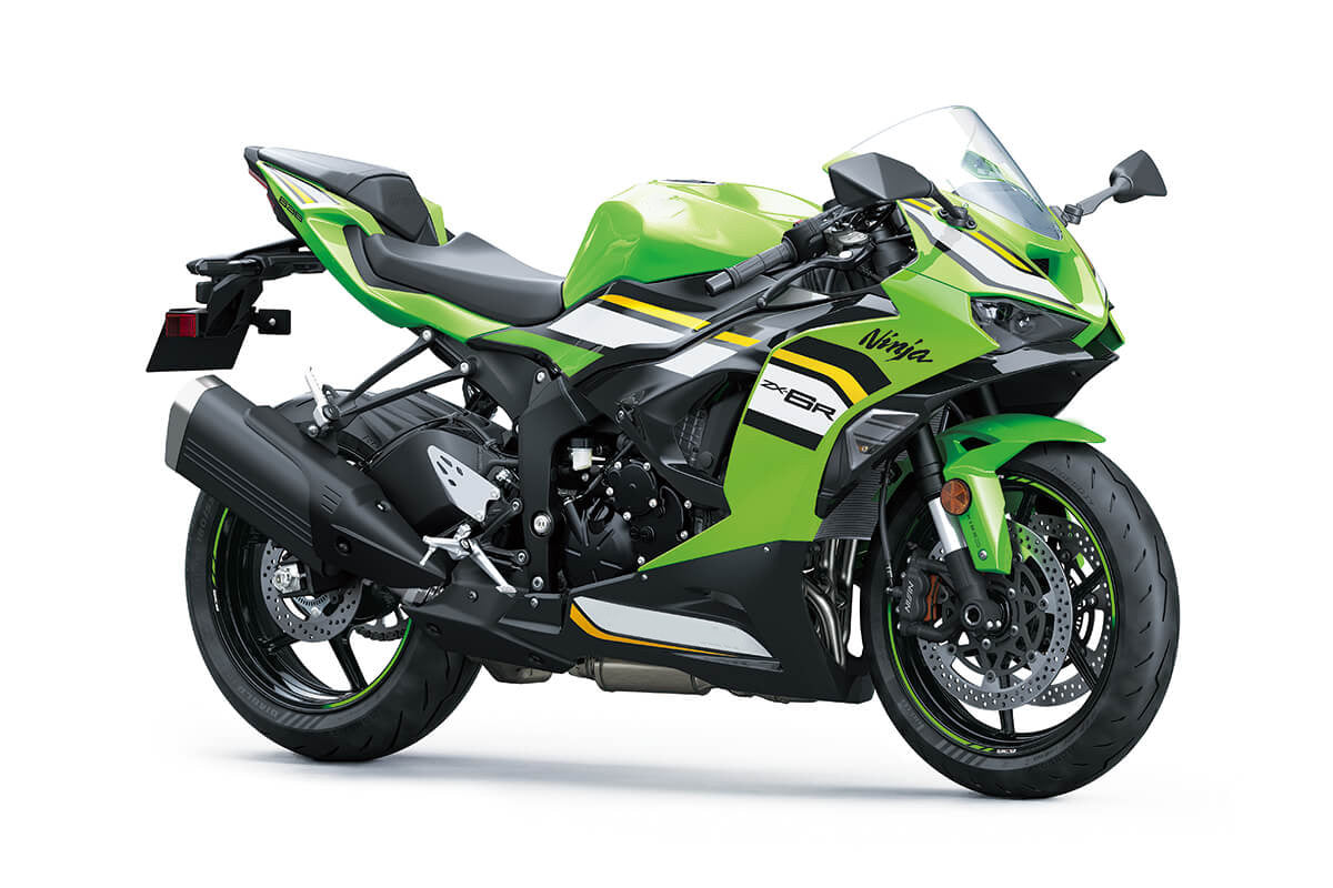 NT Fairing Fit for Kawasaki 2024-2026 ZX-6R N008- Black Green | ABS Injection