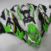 US STOCK NT Aftermarket Injection ABS Plastic Fairing Fit for ZX6R 636 2024 Black Green N008 Available in CA
