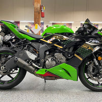 NT Aftermarket Injection ABS Plastic Fairing Fit for ZX6R 636 2024 Black Green N009