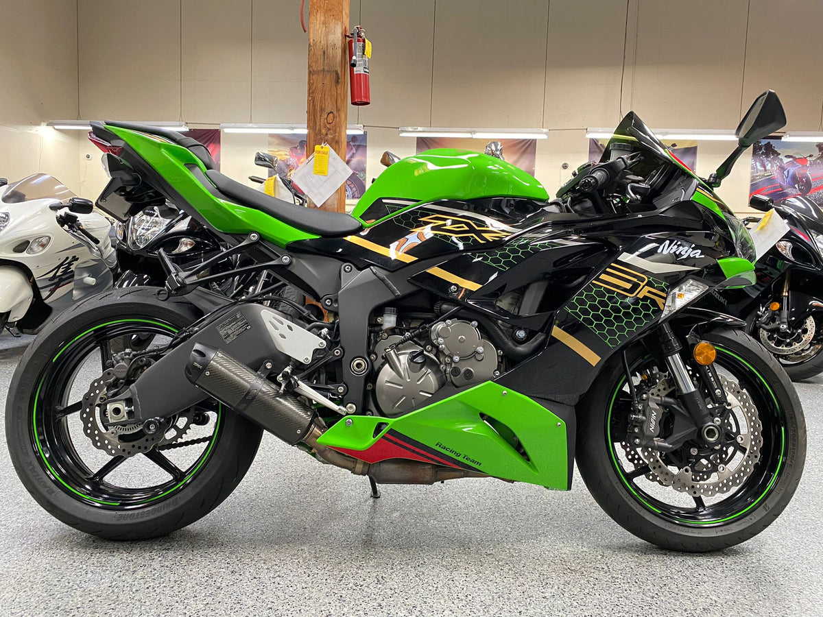 NT Fairing Fit for Kawasaki 2024-2026 ZX-6R N009- Black Green | ABS Injection