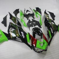 NT Aftermarket Injection ABS Plastic Fairing Fit for ZX6R 636 2024 Black Green N009