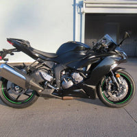 US STOCK NT Aftermarket Injection ABS Plastic Fairing Fit for ZX6R 636 2024 Glossy Black N011 Available in CA