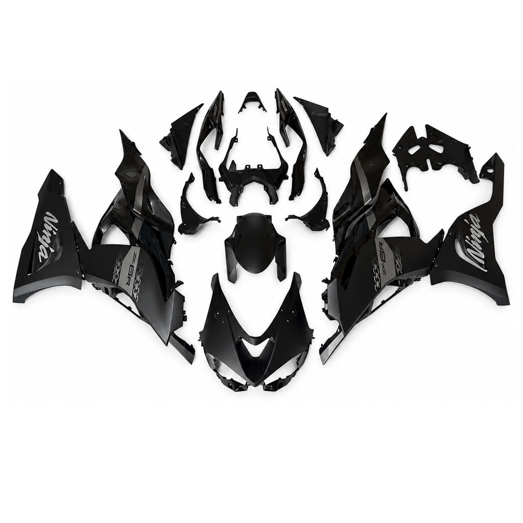 NT Fairing Fit for Kawasaki 2024-2026 ZX-6R N118- Black | ABS Injection - 1