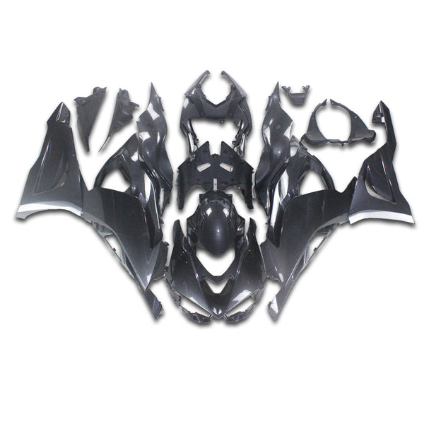 NT Aftermarket Injection ABS Plastic Fairing Fit for ZX6R 636 2024 Carbon Fiber Look S01