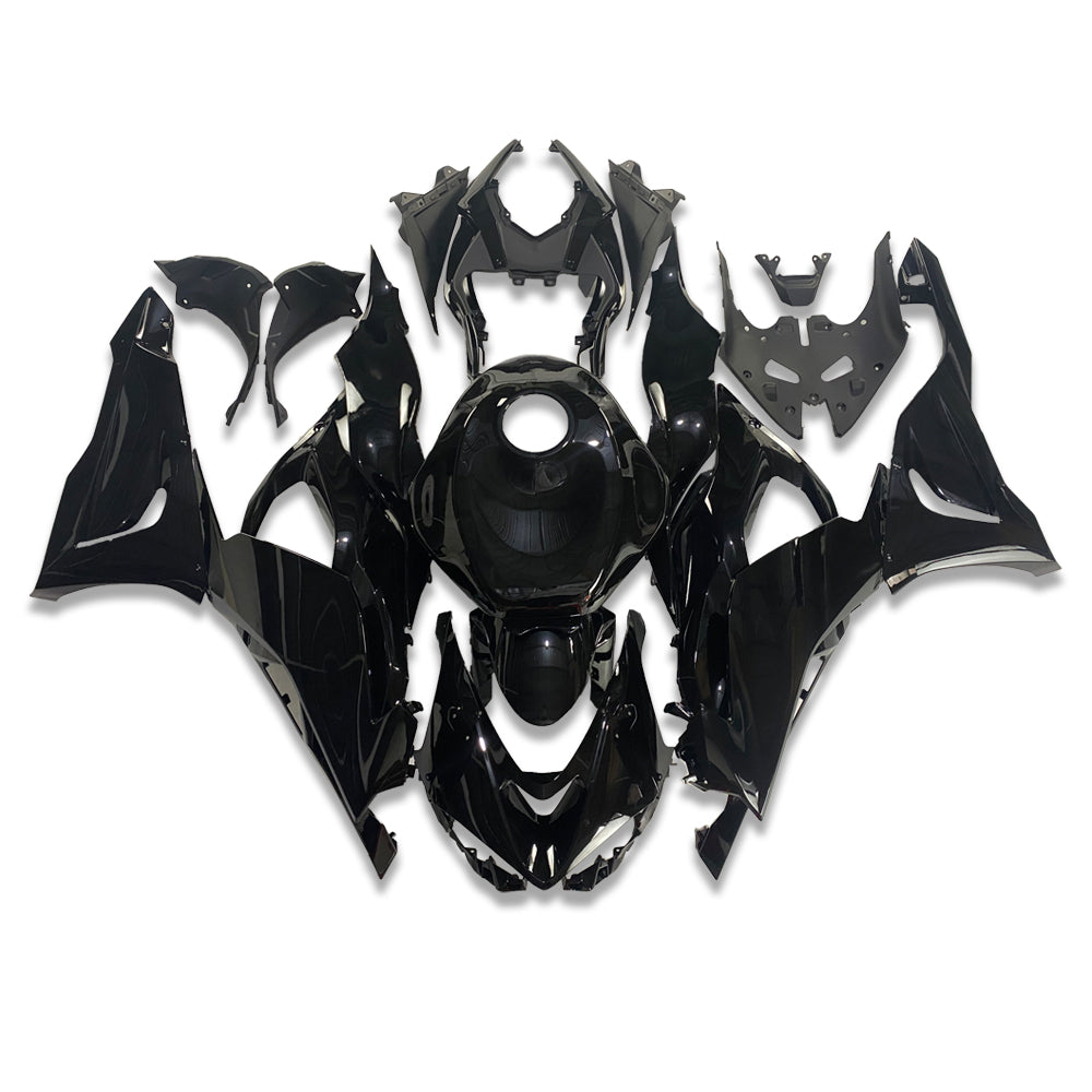 NT Fairing Fit for Kawasaki 2024-2026 ZX-6R T058- Glossy Black | ABS Injection