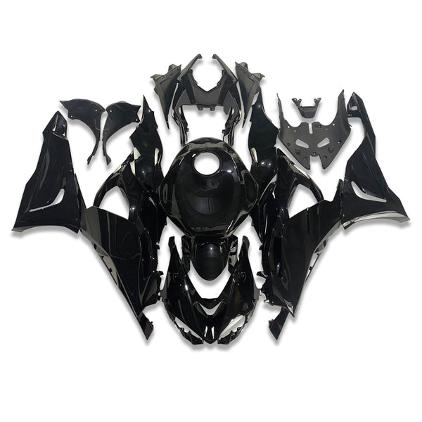 US STOCK NT Aftermarket Injection ABS Plastic Fairing Fit for ZX6R 636 2024 Glossy Black T058 Available in CA