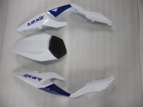 NT Aftermarket Injection ABS Plastic Fairing Fit for ZX6R 636 2024 Green White Blue T020