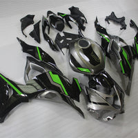 NT Aftermarket Injection ABS Plastic Fairing Fit for ZX6R 636 2024 Gray Black Green T021