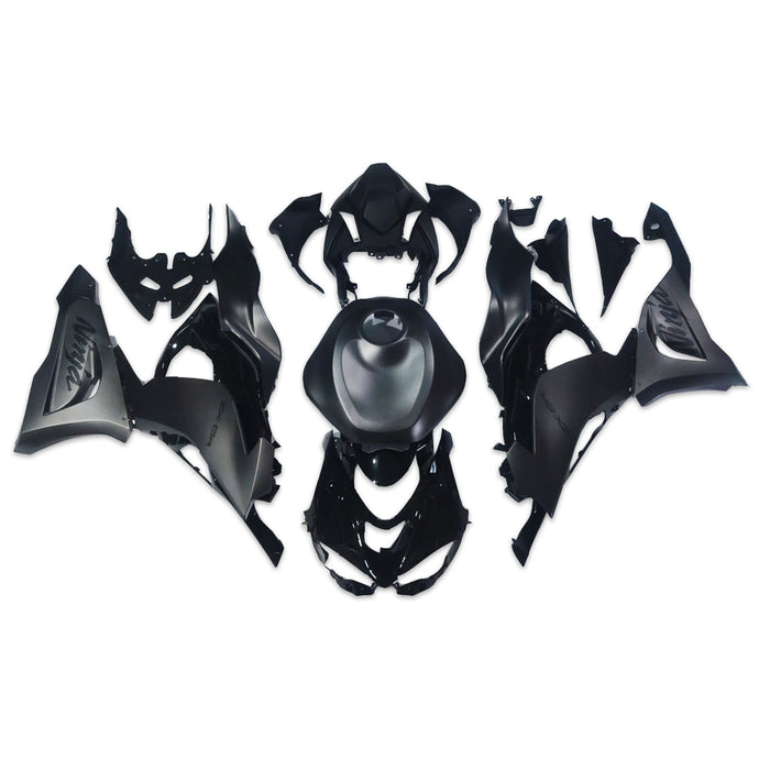 NT Aftermarket Injection ABS Plastic Fairing Fit for ZX6R 636 2024 Glossy Matte Black T031