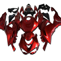 NT Aftermarket Injection ABS Plastic Fairing Fit for ZX6R 636 2024 All Red T037