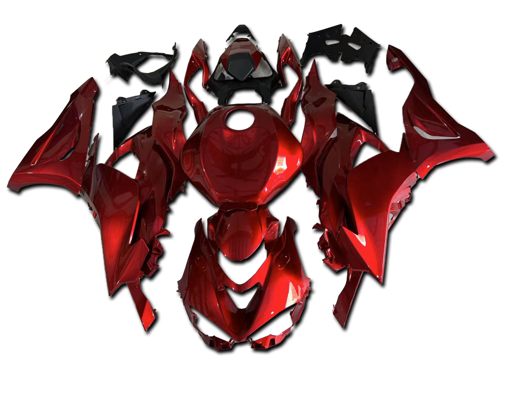 NT Fairing Fit for Kawasaki 2024-2026 ZX-6R T037- All Red | ABS Injection