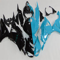 NT Aftermarket Injection ABS Plastic Fairing Fit for ZX6R 636 2024 Black Blue T038