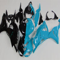NT Aftermarket Injection ABS Plastic Fairing Fit for ZX6R 636 2024 Black Blue T038