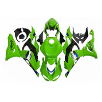 NT Aftermarket Injection ABS Plastic Fairing Fit for ZX6R 636 2024 Green Black T085