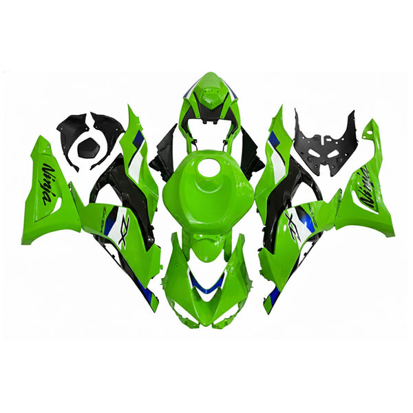 NT Aftermarket Injection ABS Plastic Fairing Fit for ZX6R 636 2024 Green Black T085