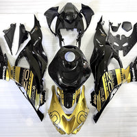 NT Aftermarket Injection ABS Plastic Fairing Fit for ZX6R 636 2024 Gold Black T089