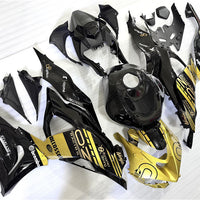 NT Aftermarket Injection ABS Plastic Fairing Fit for ZX6R 636 2024 Gold Black T089