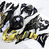 NT Aftermarket Injection ABS Plastic Fairing Fit for ZX6R 636 2024 Gold Black T089