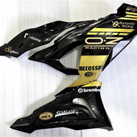NT Aftermarket Injection ABS Plastic Fairing Fit for ZX6R 636 2024 Gold Black T089