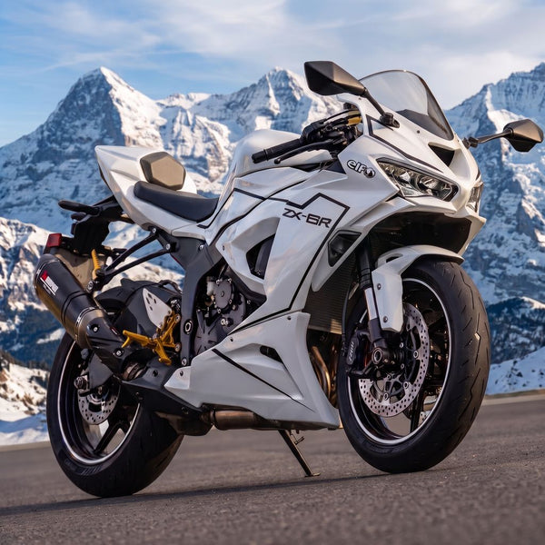 NT Injection Mold New Kit White Black ABS Fairing Fit for Kawasaki Ninja ZX6R 636 2024-2025 T093