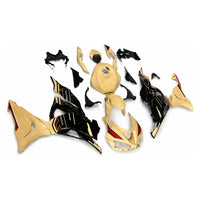 US STOCK NT Injection Mold New Kit Gold Black ABS Fairing Fit for Kawasaki 2024-2025 ZX6R 636 N097 Available in CA