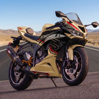 US STOCK NT Injection Mold New Kit Gold Black ABS Fairing Fit for Kawasaki 2024-2025 ZX6R 636 N097 Available in CA