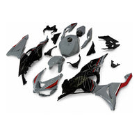 NT Injection Mold New Kit Black Gray Red ABS Fairing Fit for Kawasaki 2024-2025 ZX6R 636 N098